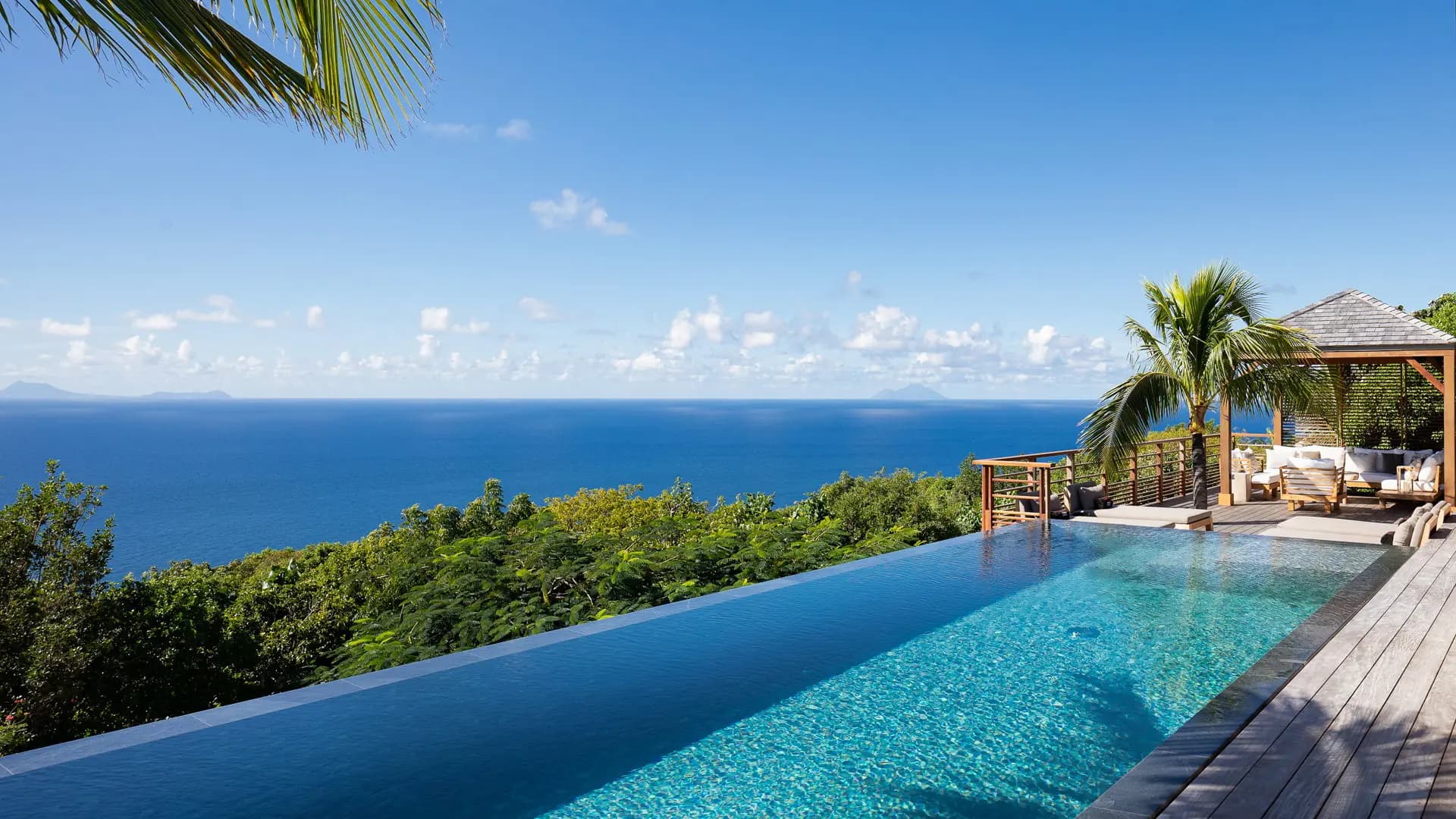 Gypsea, piscine et terrasse, Saint-Barthélemy