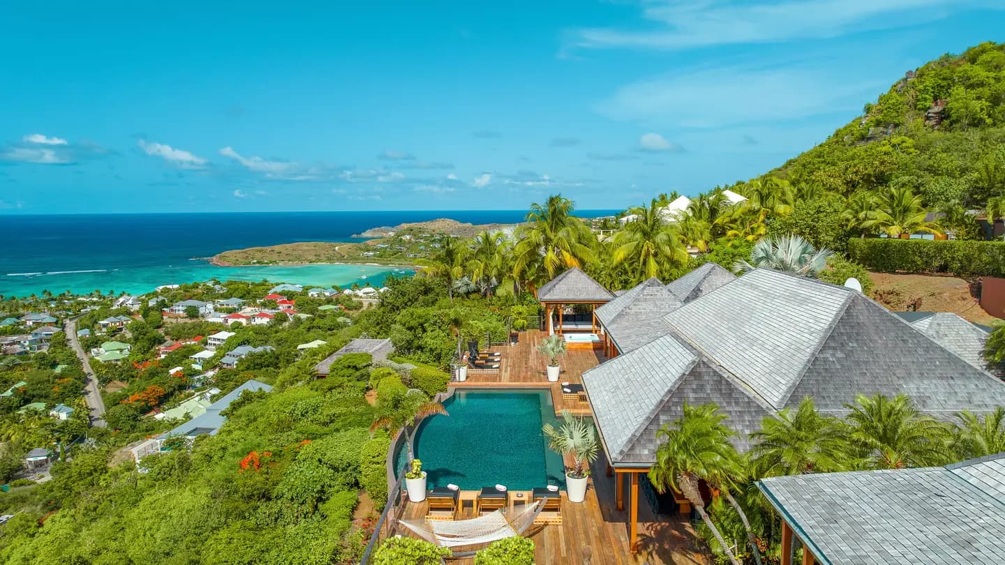 Jade, vue aérienne, Saint-Barthélemy