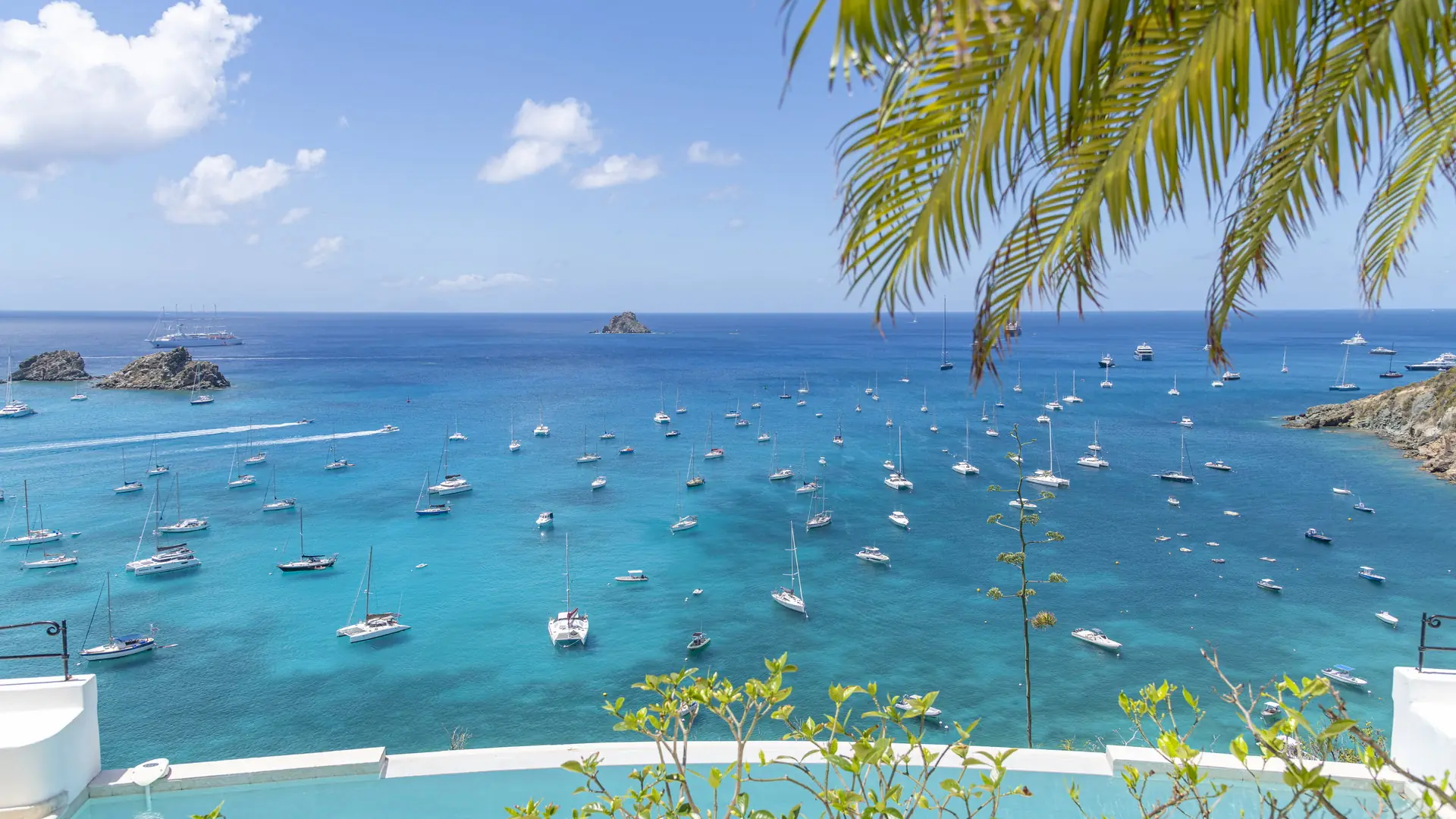 Mauresque, piscine et terrasse, Saint-Barthélemy